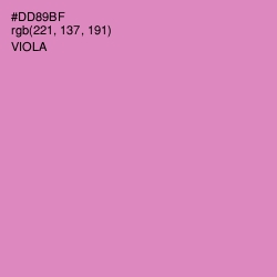 #DD89BF - Viola Color Image