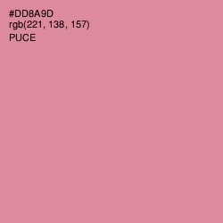 #DD8A9D - Puce Color Image