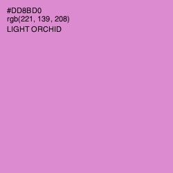 #DD8BD0 - Light Orchid Color Image