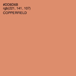 #DD8D6B - Copperfield Color Image