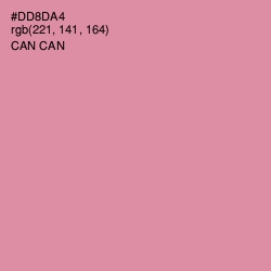 #DD8DA4 - Can Can Color Image