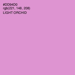 #DD94D0 - Light Orchid Color Image