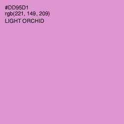 #DD95D1 - Light Orchid Color Image