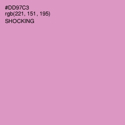#DD97C3 - Shocking Color Image