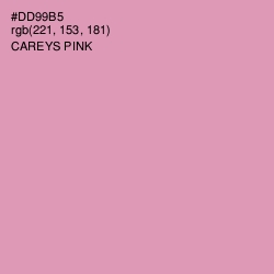 #DD99B5 - Careys Pink Color Image