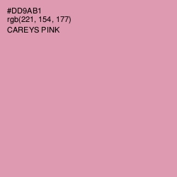 #DD9AB1 - Careys Pink Color Image