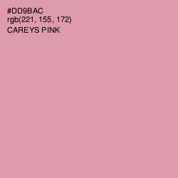 #DD9BAC - Careys Pink Color Image