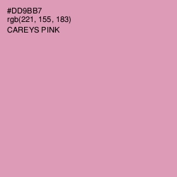 #DD9BB7 - Careys Pink Color Image