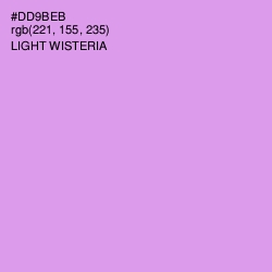 #DD9BEB - Light Wisteria Color Image