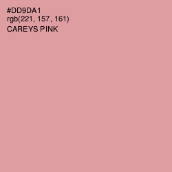 #DD9DA1 - Careys Pink Color Image