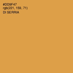 #DD9F47 - Di Serria Color Image