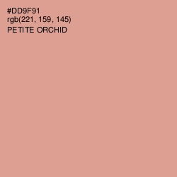 #DD9F91 - Petite Orchid Color Image