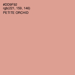 #DD9F92 - Petite Orchid Color Image