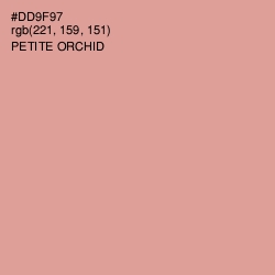 #DD9F97 - Petite Orchid Color Image