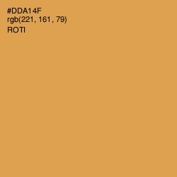 #DDA14F - Roti Color Image
