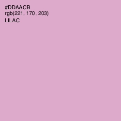#DDAACB - Lilac Color Image