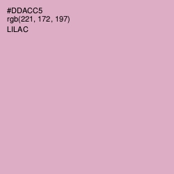 #DDACC5 - Lilac Color Image