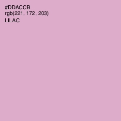 #DDACCB - Lilac Color Image