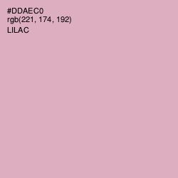 #DDAEC0 - Lilac Color Image