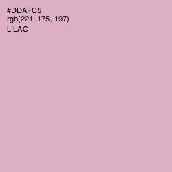 #DDAFC5 - Lilac Color Image