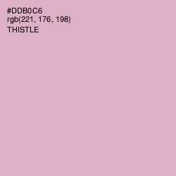 #DDB0C6 - Thistle Color Image