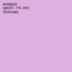 #DDB0E0 - Perfume Color Image