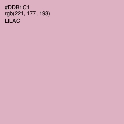 #DDB1C1 - Lilac Color Image