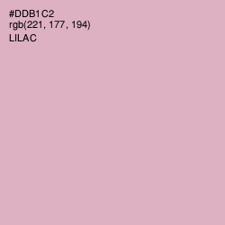 #DDB1C2 - Lilac Color Image