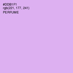 #DDB1F1 - Perfume Color Image