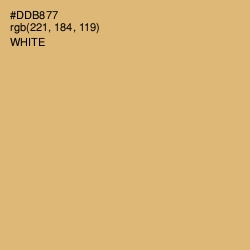 #DDB877 - Apache Color Image