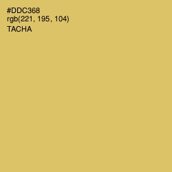 #DDC368 - Tacha Color Image