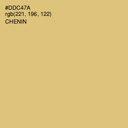 #DDC47A - Chenin Color Image