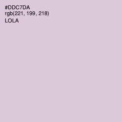 #DDC7DA - Lola Color Image