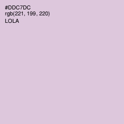#DDC7DC - Lola Color Image