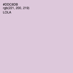 #DDC8DB - Lola Color Image