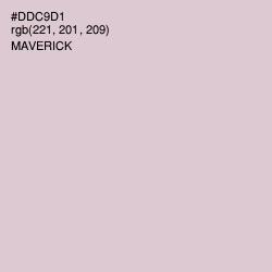 #DDC9D1 - Maverick Color Image