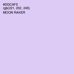 #DDCAF5 - Moon Raker Color Image