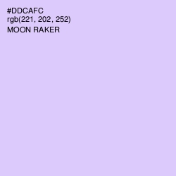 #DDCAFC - Moon Raker Color Image