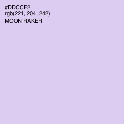 #DDCCF2 - Moon Raker Color Image