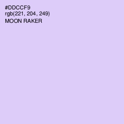 #DDCCF9 - Moon Raker Color Image
