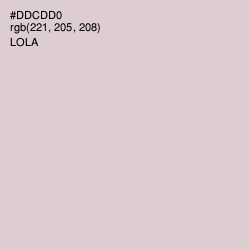 #DDCDD0 - Lola Color Image