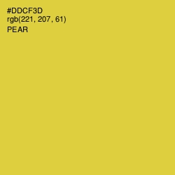 #DDCF3D - Pear Color Image