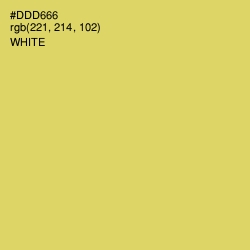 #DDD666 - Chenin Color Image