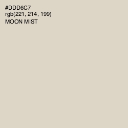 #DDD6C7 - Moon Mist Color Image
