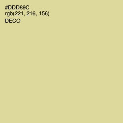 #DDD89C - Deco Color Image