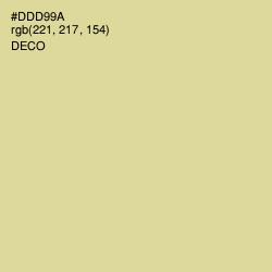 #DDD99A - Deco Color Image