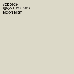 #DDD9C9 - Moon Mist Color Image