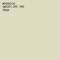 #DDDCC0 - Tana Color Image