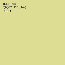 #DDDD93 - Deco Color Image