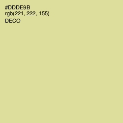 #DDDE9B - Deco Color Image